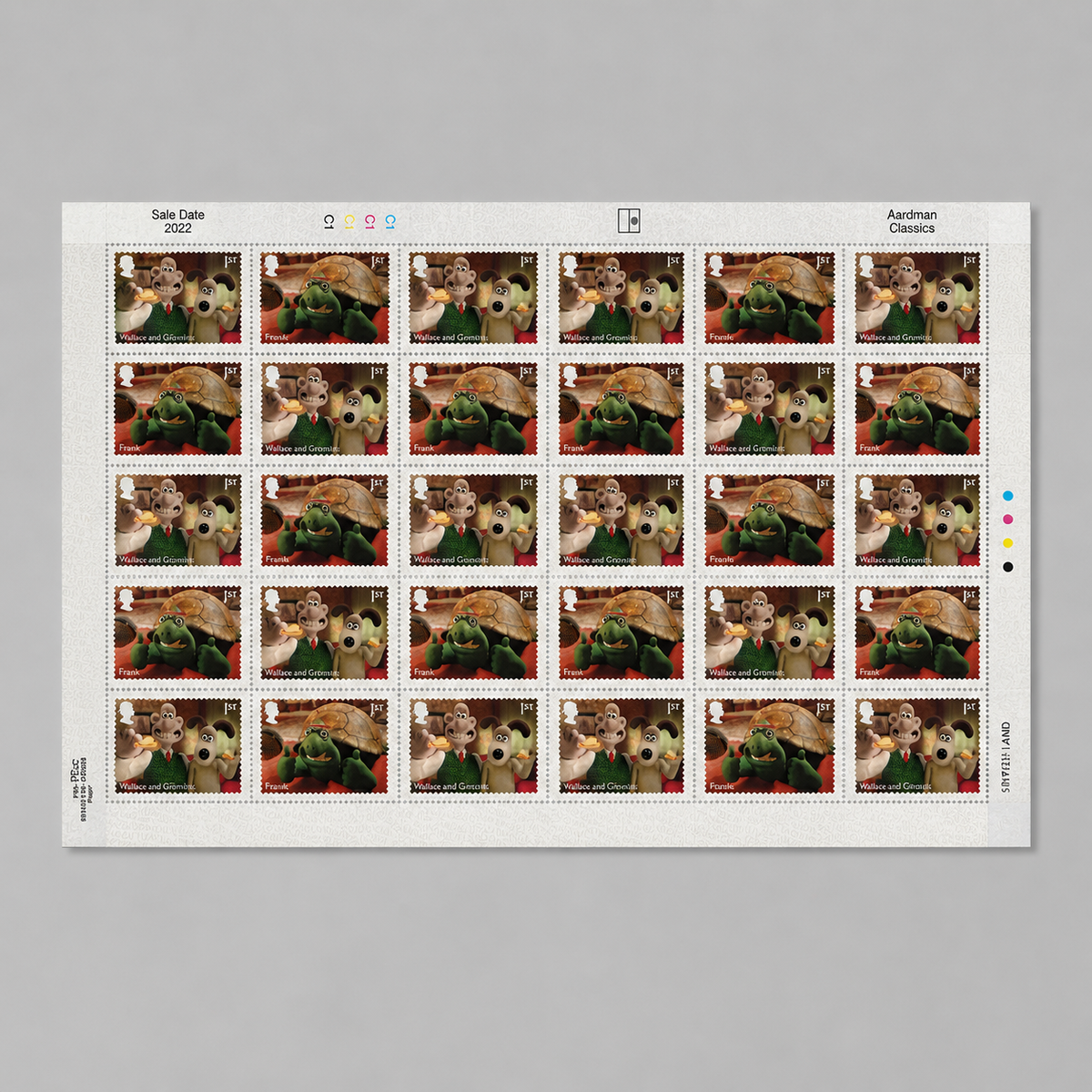 30 x Royal Mail 1st Class Picture Stamps