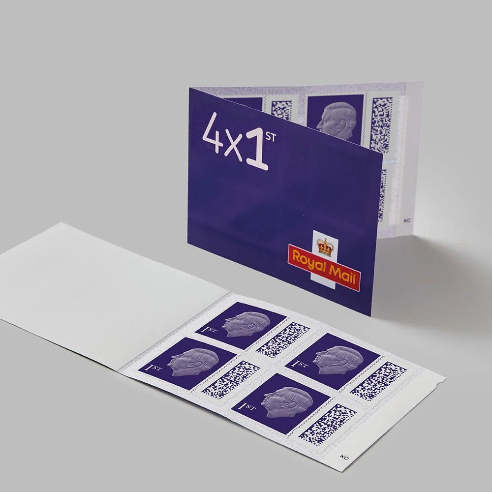 4 x Royal Mail 1st Class Stamps