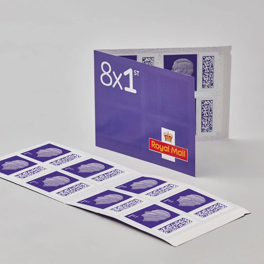 8 x Royal Mail 1st Class Stamps